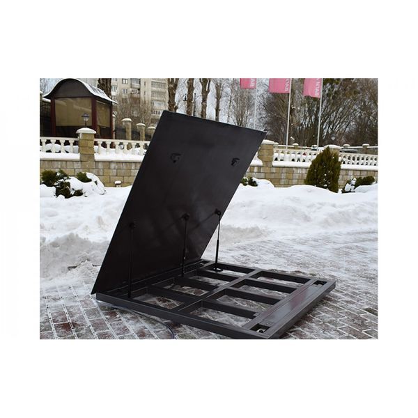 Ваги платформенні з відкидною платформою 4BDU600-1212ВП-П практичні 1250х1250 мм (до 600 кг) 015622 фото