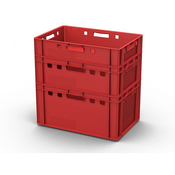 Ящик полімерний Е3, що не морозостійкий - (600х400х300 мм) 015763 фото