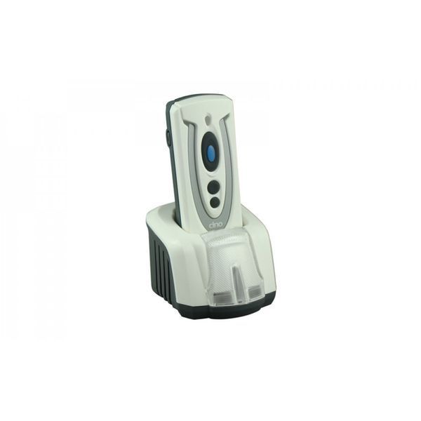 Зносостійкий бездротовий 1D та 2D сканер штрих-кодів Cino PF680 BT Smart Cradle Kit USB чорний з підставкою 004456 фото