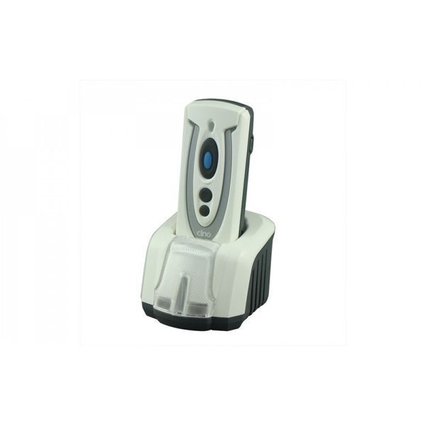 Зносостійкий бездротовий 1D та 2D сканер штрих-кодів Cino PF680 BT Smart Cradle Kit USB чорний з підставкою 004456 фото