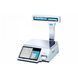 Весы торговые CAS CL5000J-IP-R до 6 кг, с печатью этикеток, со стойкой 002863 фото 1