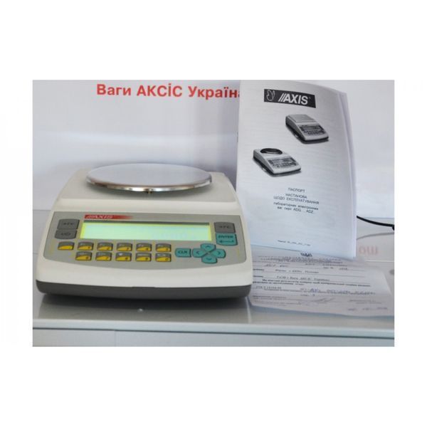 Весы лабораторные Axis ADG 500 до 500 г, дискретность 0,001 г 003349 фото