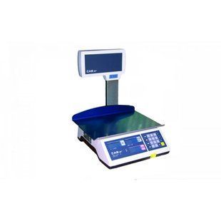 Весы торговые CAS ER JR CBU (LT) до 30 кг; со стойкой 002823 фото