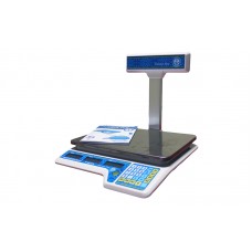 Весы торговые Вагар со стойкой VP-6/15 M, LCD до 6/15 кг, точность 2/5 г, 310 х 230 мм