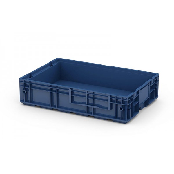 Пластиковый ящик R-KLT 6415 с усиленным дном (594х396х147 мм) темно синий