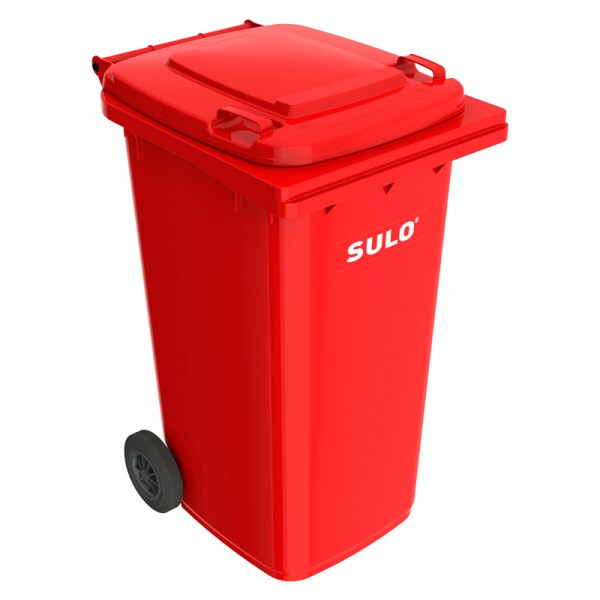 Мусорный контейнер марки SULO (728x582х1075 мм) на 240 л, цветные