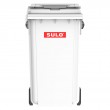 Мусорный контейнер марки SULO (815x640х1097 мм) на 360 л, серый