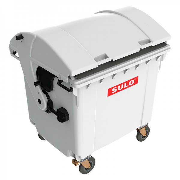 Мусорный контейнер марки SULO (1060x1370х1460 мм) на 1100 л RD, серый