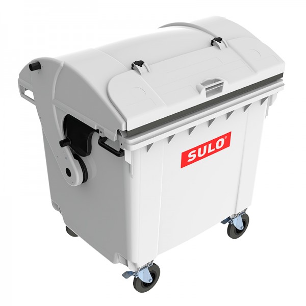 Мусорный контейнер марки SULO (1060x1370х1460 мм) на 1100 л RD did V, серый