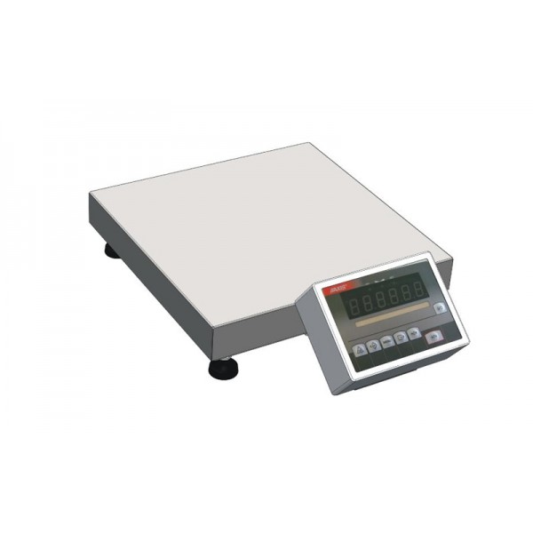 Товарные весы с минимальной дискретностью BDU150-5-0404 элит 400х400 мм (без стойки, до 150 кг)