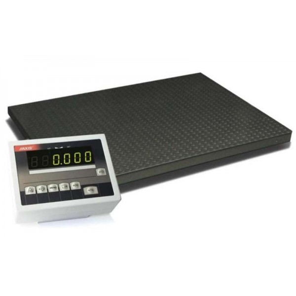Весы платформенные для оптовой торговли 4BDU600-1012 практичные 1000х1250 мм (до 600 кг)