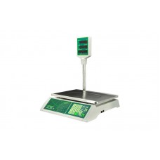 Торговые электронные весы со стойкой Jadever JPL 30 LCD до 30 кг, точность 10 г