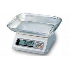 Кухонные электронные весы CAS SW-5 НПВ: 5 кг; (241х192 мм); с чашей