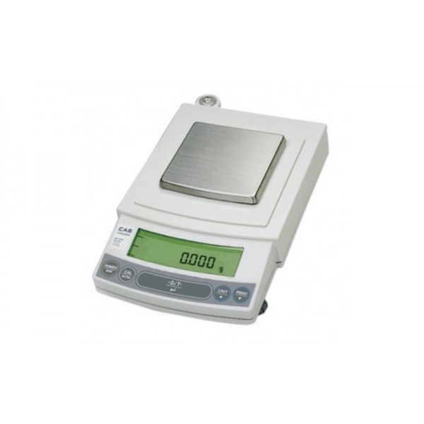 Электронные аналитические весы с платформой из нержавеющей стали CAS CUX-2200H до 2200 г с точностью 0,01 г