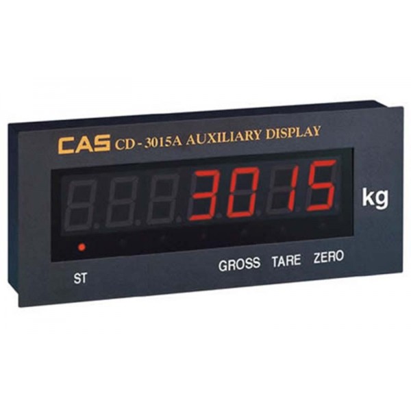 Дополнительный выносной индикатор CAS CD-3015A питание через адаптер; (330х135х56 мм)