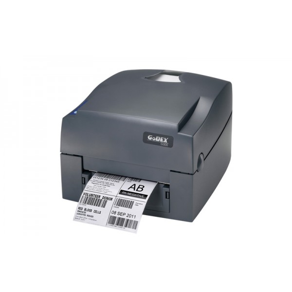 Термотрансферный принтер этикеток Godex G530 UES (USB, Ethernet, Serial) с разрешением печати 300 dpi