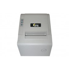 Принтер чеков Unisystem UNS-TP61.01 с автообрезчиком, белый