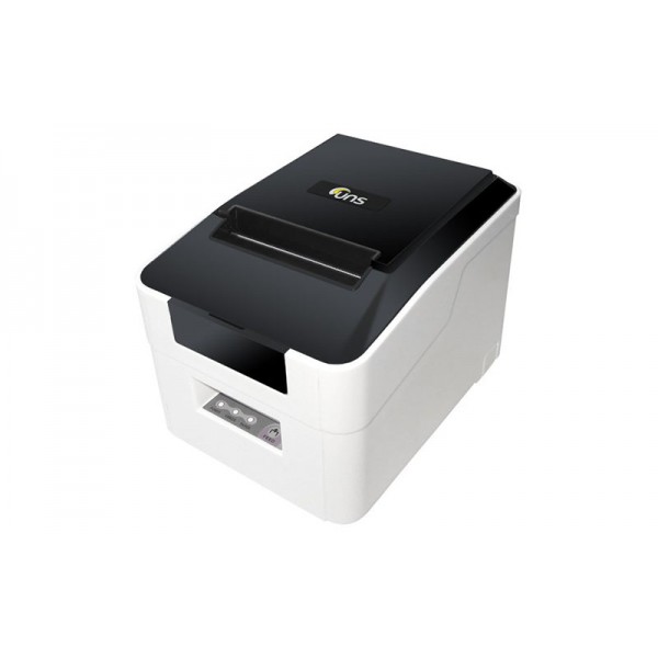 Принтер чеков Unisystem UNS-TP61.02 (белый с черной крышкой); USB