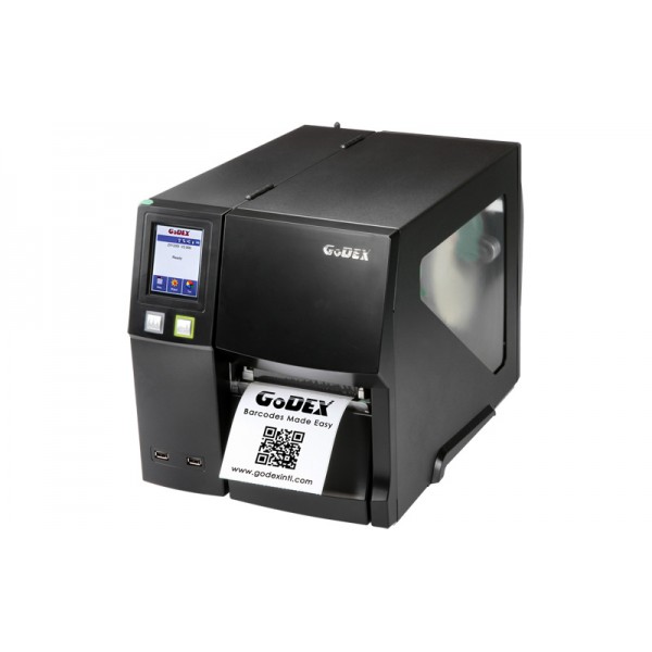 Промышленный термотрансферный принтер этикеток Godex ZX-1600i с самым большим разрешением печати 600 dpi