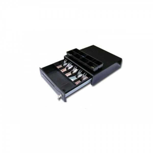 Денежный ящик Резонанс СК 410 со съемной монетницей (черный)