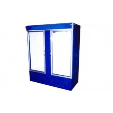 Охлаждаемый шкаф с лайтбоксом ШХС-1.4 АйсТермо; (0…+8)˚С, 1600х700х2000 мм, стеклянные двери