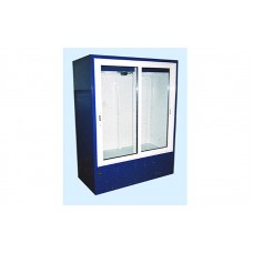 Шкаф холодильный ШХС-1.4 Айстермо, (1,6х0,7х2,0 м), 0…+8˚С, раздвижные прозрачные двери