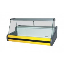 Холодильная настольная витрина РОСС Parma-1,5; 1,56х0,71 м, (+2…+8°С) "Эконом", прямое стекло