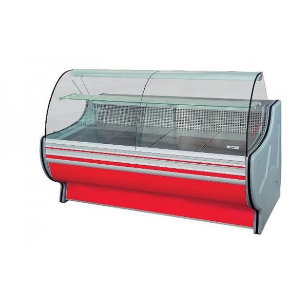 Холодильная витрина РОСС Стандарт Gold-П-1,1-1,2 (до -5°С, 1,31х1,1 м, выпуклое стекло)