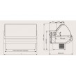 Холодильная витрина Росс Стандарт Siena 1,1-1,2 ВС-ВА (0..+8°С, 1,2х1,1 м, без боковых панелей и агрегата)