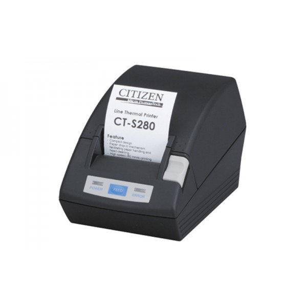 POS-принтер Citizen CT-S280 Serial (RS-232) черный