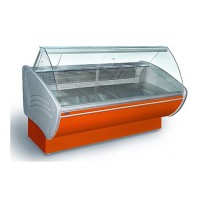 Холодильная витрина Технохолод ПВХС - Каролина 1.4  (0...+8°С, 1340х1115х1265 мм, стекло гнутое)