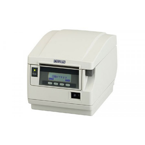 POS-принтер Citizen CT-S851 Serial (RS-232) білий (LCD дисплей, фронтальний вихід чеку)