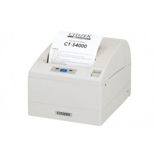 POS-принтер Citizen CT-S4000 USB белый (горизонтальная или вертикальная установка)