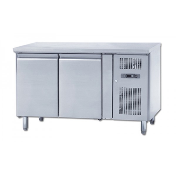 Холодильный стол Scan ВК 122 с двумя дверцами (+2...+10°C, 1360х700х850 мм)