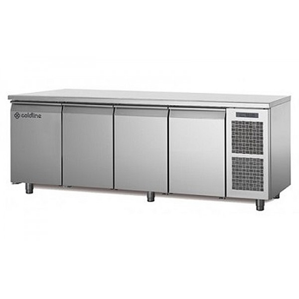 Четырехдверный холодильный стол Coldline MASTER TP21/1M (-2...+8°C, 2260х700х850 мм)