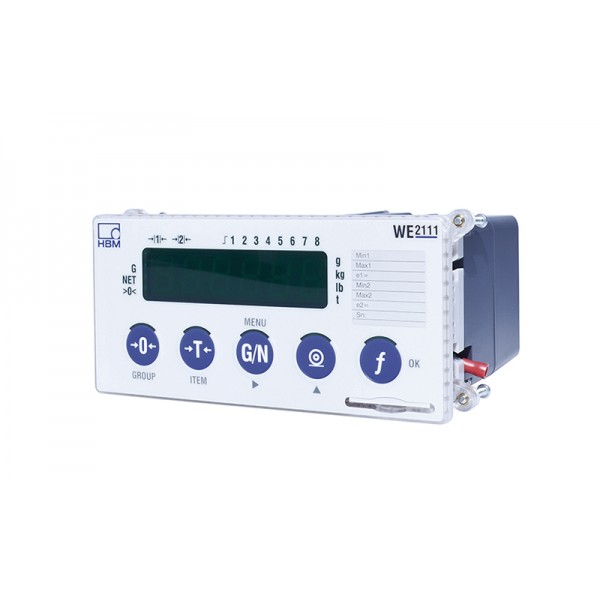 Цифровой весовой индикатор HBM WE2111-ZCC(регулирование или управление дополнительными процессами вышестоящего уровня)