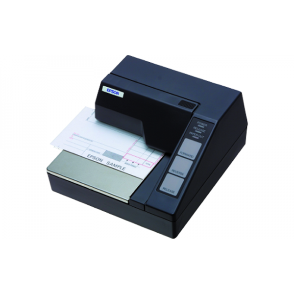 Компактный принтер подкладной печати на бланках EPSON TM-U295 (LPT) черный