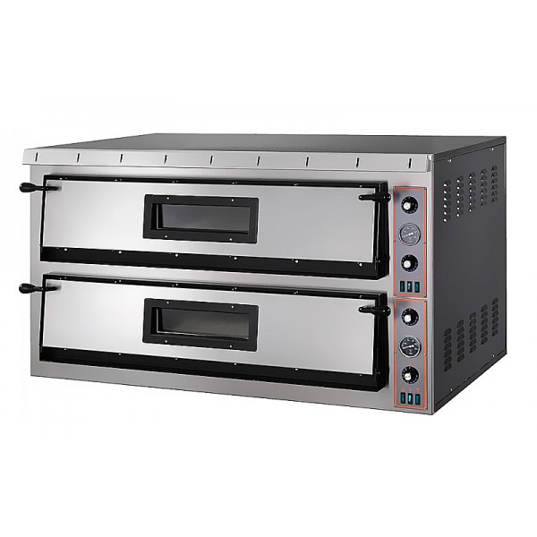 Электрическая печь для пиццы Apach АML44 (две камеры 720х720х140 мм)