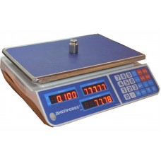 Торговые весы Днепровес ВТД-ЕЛ1 (F902H-3EL1) до 3 кг, точность 0,5 г, светодиодный дисплей